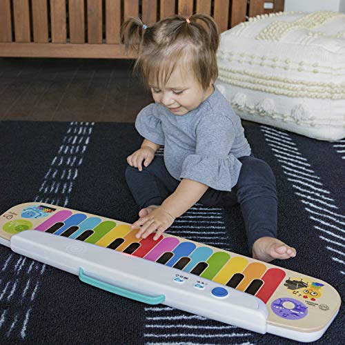 Baby Einstein, Hape Juguete electrónico de madera Notes & Keys Magic Touch, +12 meses