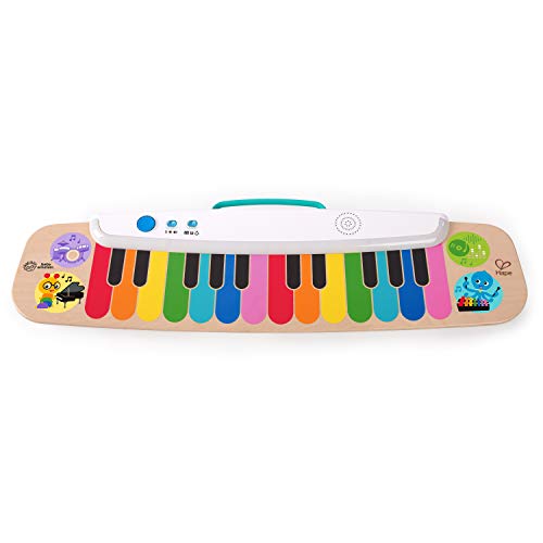 Baby Einstein, Hape Juguete electrónico de madera Notes & Keys Magic Touch, +12 meses