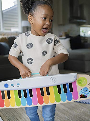 Baby Einstein, Hape Juguete electrónico de madera Notes & Keys Magic Touch, +12 meses