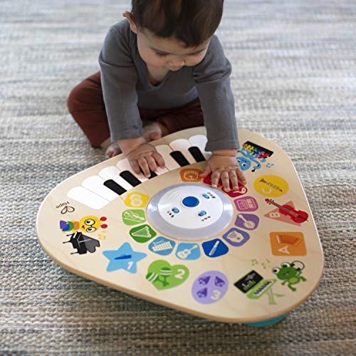 Baby Einstein, Hape Mesa de Actividades Electrónica de Madera Clever Composer Tune Table Magic Touch, más de 12 Meses