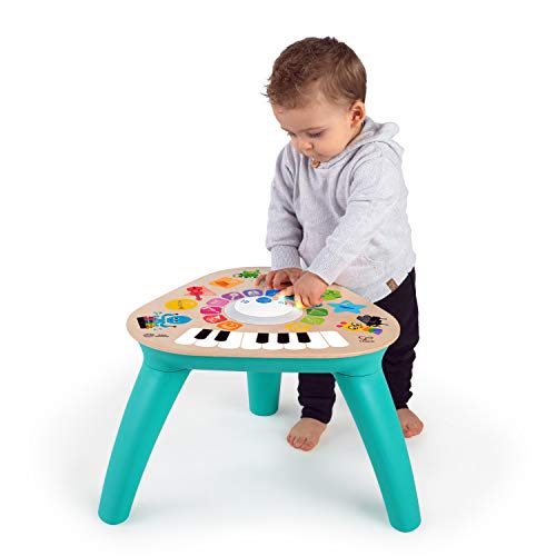 Baby Einstein, Hape Mesa de Actividades Electrónica de Madera Clever Composer Tune Table Magic Touch, más de 12 Meses