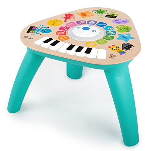 Baby Einstein, Hape Mesa de Actividades Electrónica de Madera Clever Composer Tune Table Magic Touch, más de 12 Meses