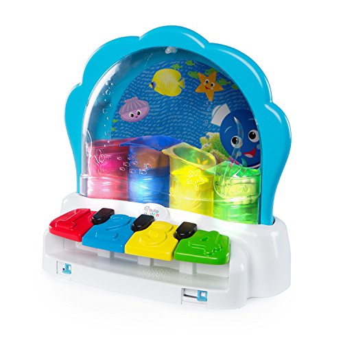 Baby Einstein, Pop & Glow Piano Juguete con música y luces, 6+ meses