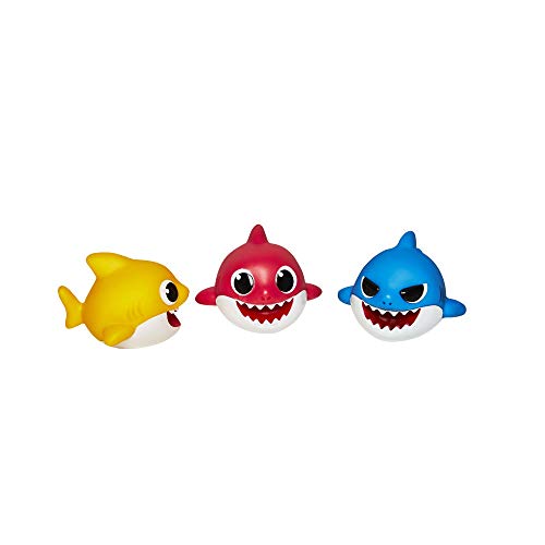 Baby Shark - Pack de 3 Figuras de Baño