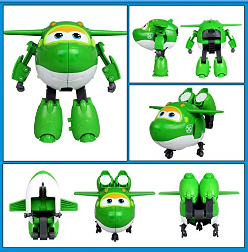 Baby Supplies HIL Super Wings Juguetes De Deformación Transforma Un Bots Vehículo Transformador Plano Deformado Juguete De Avión Chico Chica Traje De Robot Regalo De Cumpleaños,Mira