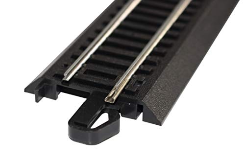 Bachmann Trenes Snap – Fit E – Z Track 9 "Straight Track (4/Tarjeta) Negro Escala