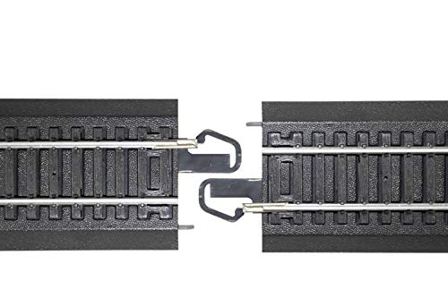 Bachmann Trenes Snap – Fit E – Z Track 9 "Straight Track (4/Tarjeta) Negro Escala