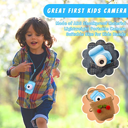 BAISIQI Cámara Digitale Selfie para Niños Juguetes para Niños Chicos de 3-8 Años Cámara Fotos Digital 1080P Camara de Fotos para Niñito Bebé Vídeo Grabar Electrónico Juguete Regalos de Cumpleanos