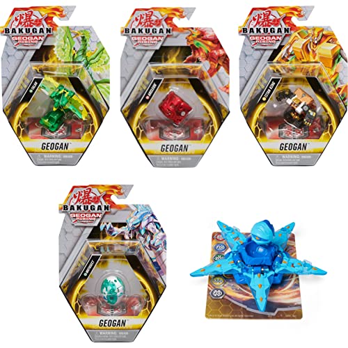 BAKUGAN Collectible Action and Trading Cards (Styles Vary), Geogan Rising Figura de acción Coleccionable y Tarjetas de Intercambio (los Estilos varían) (Spin Master 6059850)