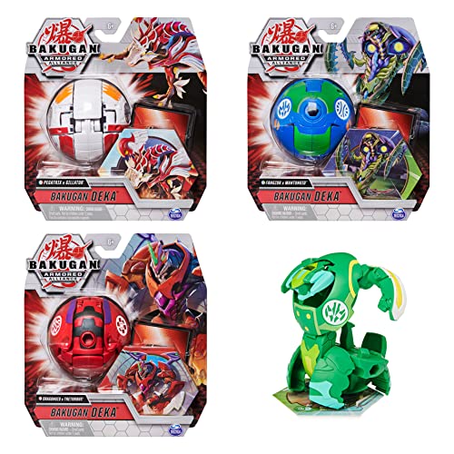 Bakugan Deka Armored Alliance Jumbo Figura transformadora coleccionable, para edades de 6 años y más, modelos surtidos