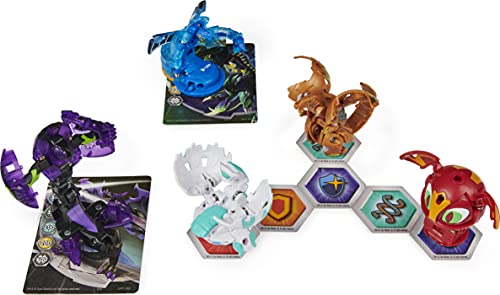 Bakugan Geogan Brawler - Juego de 5 Figuras de acción de Bakugan para coleccionar