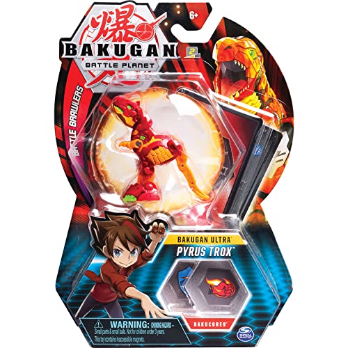 Bakugan Haos Garganoid 6045146 - Creatura transformable para coleccionar, 7,5 cm, a partir de 6 años, Modelos surtidos