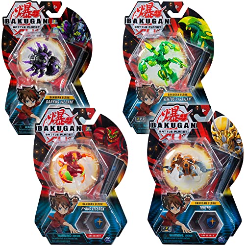 Bakugan Haos Garganoid 6045146 - Creatura transformable para coleccionar, 7,5 cm, a partir de 6 años, Modelos surtidos