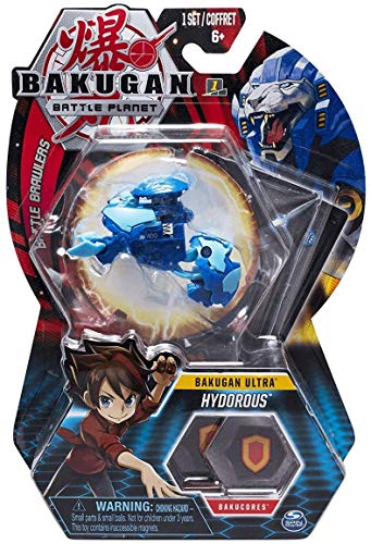 BAKUGAN – Hydorous – 8cm Figura de acción y Tarjeta de Trading