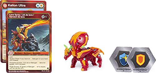 BAKUGAN Ultra, Kelion, Criatura transformadora Coleccionable de 3 Pulgadas de Altura, Wave 7, para Edades de 6 años en adelante