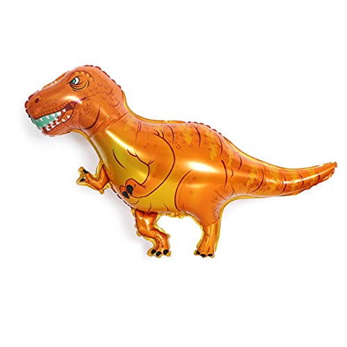 ballonfritz® Globo de dinosaurio XXL Dino Tyrannosaurus Rex, 100 x 75 x 25 cm como regalo de cumpleaños, decoración de fiesta o sorpresa para cumpleaños infantiles