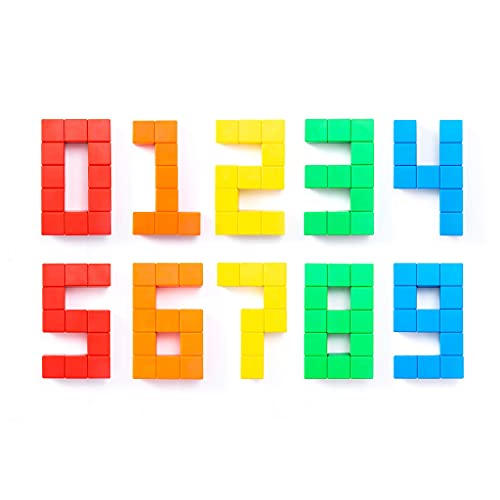 BANBBY 8 Piezas de un Solo Color 33mm Cubos magnéticos Grandes Bloques de construcción Juguetes para niños Educación Preescolar (Colores aleatorios)