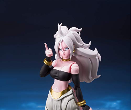 Bandai -65161 Dragonball Dragon Ball Fighter Z Android 21 SHF, multicolor, 65161