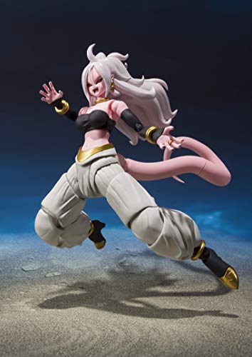 Bandai -65161 Dragonball Dragon Ball Fighter Z Android 21 SHF, multicolor, 65161