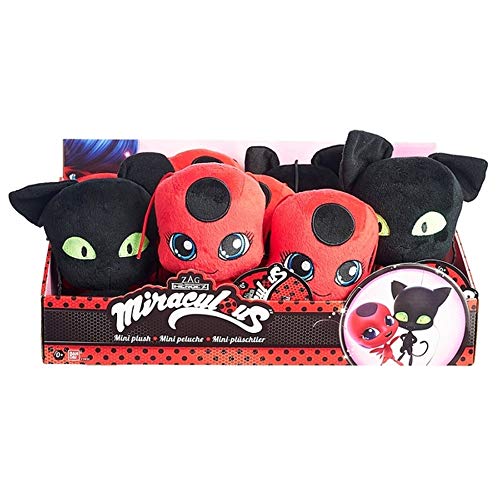 Bandai - Mini peluches ladybug, 1 unidad