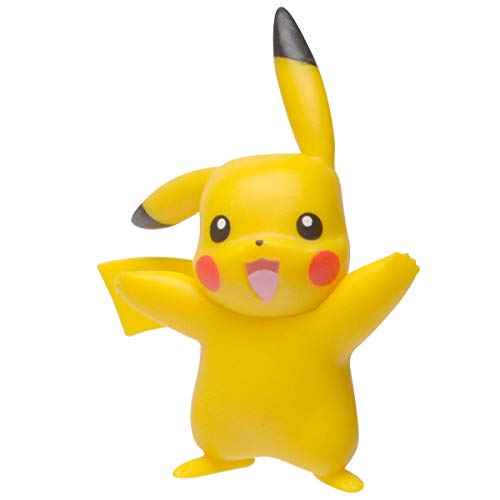 Bandai Pokémon-Pack de 2 Figuras 3-5 cm-Pikachu & Ouistempo, WT97625