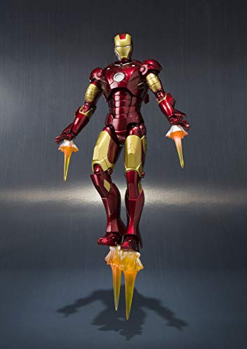 Bandai S.H.Figuarts Iron Man Mark 3 155mm ABS PVC Die Cast Figure