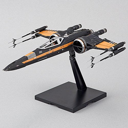 Bandai Star Wars 1/72 Poe's Boosted X-Wing Fighter Plastic Kit