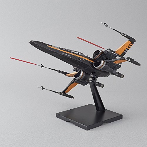 Bandai Star Wars 1/72 Poe's Boosted X-Wing Fighter Plastic Kit