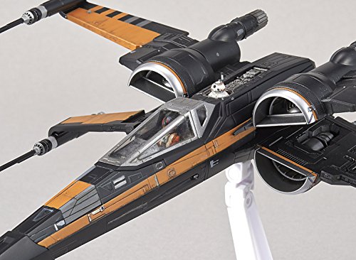 Bandai Star Wars 1/72 Poe's Boosted X-Wing Fighter Plastic Kit