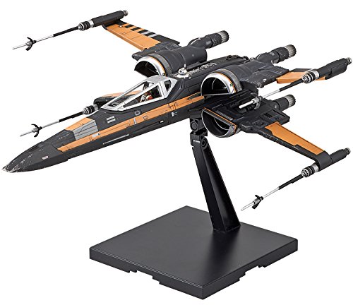 Bandai Star Wars 1/72 Poe's Boosted X-Wing Fighter Plastic Kit