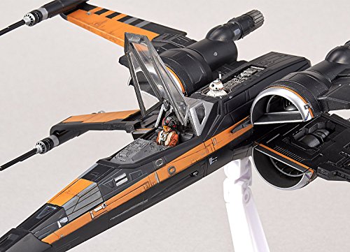 Bandai Star Wars 1/72 Poe's Boosted X-Wing Fighter Plastic Kit