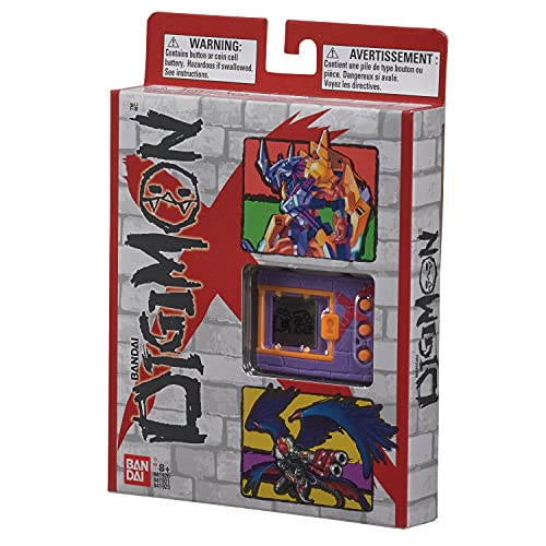 BANDAI Tamagotchi 41923NP DigimonX (Morado y Rojo)