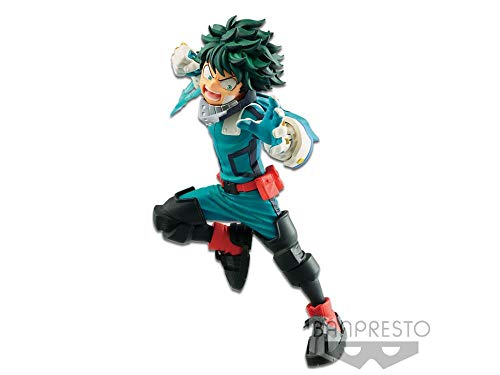 Banpresto-BP81793 Acción, My Hero Academia, Rising VS Villian Figure Deku Izuku Midoriya, Multicolor (Bandai BP81793)