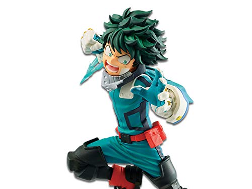 Banpresto-BP81793 Acción, My Hero Academia, Rising VS Villian Figure Deku Izuku Midoriya, Multicolor (Bandai BP81793)