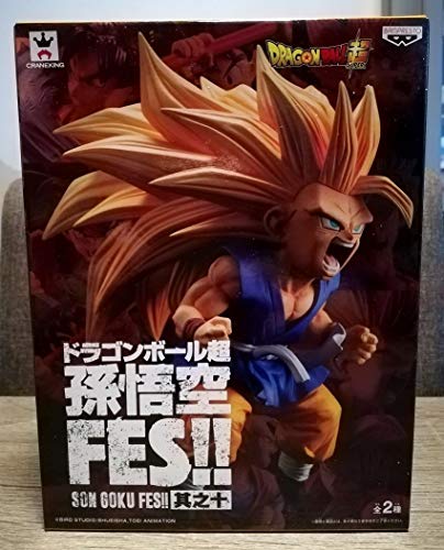 Banpresto. Dragon Ball GT Figure Son Goku SSJ3 FES!! Stage10 Goku Bimbo Ahora Disponible!