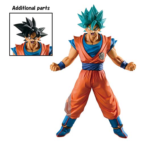 Banpresto - Figura DBZ - Super Saiyan Dios Super Saiyan Hijo Goku Ichibansho Historia de Rivales 25cm (BAN16160)