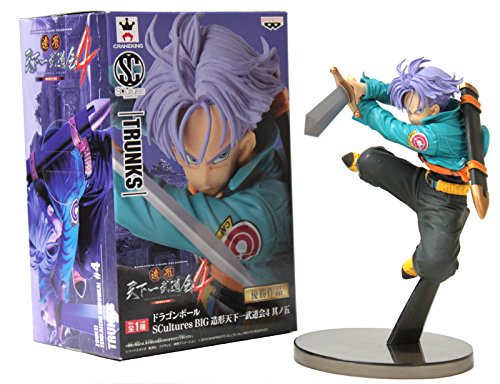 Banpresto Figura de acción Dragon Ball Z Scultures 49090 4" Futuro Trunks Figura de acción