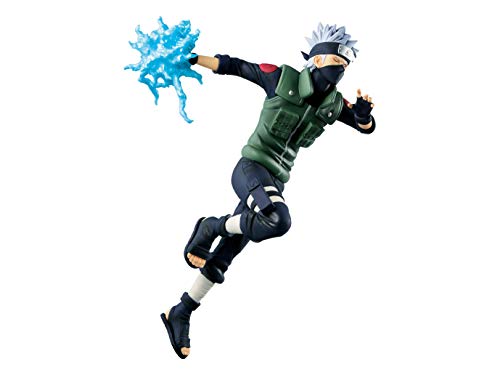 Banpresto - Figuras Naruto Shippuden - Hatake Kakashi Vibration Stars 19 cm - 4983164168433, Multicolor