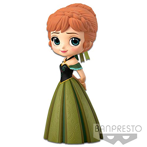 Banpresto - Q Posket, Figura Disney, Anna Coronation Style, Ana (Frozen) (Bandai 82561)