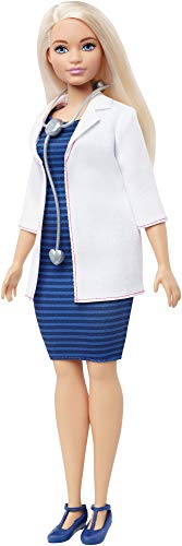 Barbie Ambulancia Hospital 2 En 1, Accesorios De Muñecas (Mattel Frm19) + Quiero Ser Doctora, Muñeca con Accesorios (Mattel Fxp00) , Color/Modelo Surtido