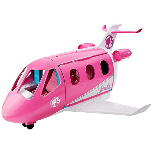 Barbie Avión de tus sueños, avión de juguete con accesorios para muñecas (Mattel GDG76)