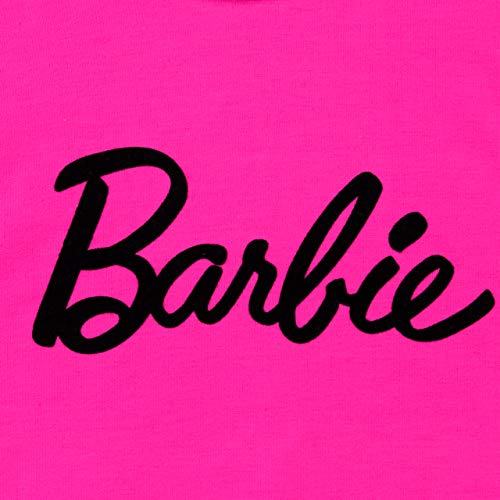 Barbie Camiseta Corta para Niñas Rosa 4-5 años