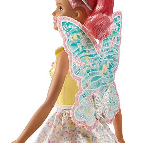 Barbie Dreamtopia - Muñeca Hada rosa con accesorios (Mattel FXT03)