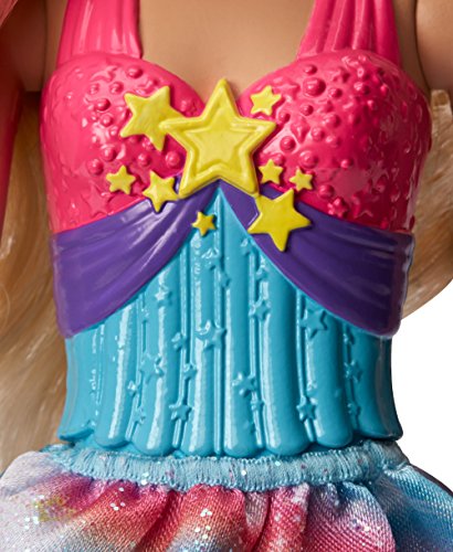 Barbie Dreamtopia, muñeca Princesa falda azul arcoiris, juguete +3 años (Mattel FJC95) , color/modelo surtido