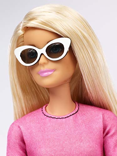 Barbie Fashionista - Muñeca rubia con falda a cuadros (Mattel FXL44)