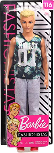 Barbie Fashionista - Muñeco Ken rubio Malibu (Mattel FXL63)