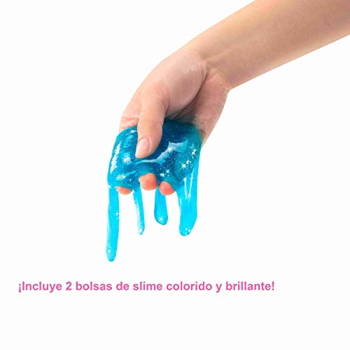 Barbie - Muñeca Sirena con Slime, con Cola Extraíble y Diadema (Mattel GKT75)