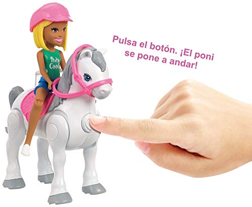 Barbie On the go, Parque de atracciones, muñeca con accesorios (Mattel FHV70) , color/modelo surtido