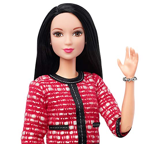 Barbie Quiero Ser Candidata a Política, muñeca 60 aniversario con accesorios (Mattel GFX28)