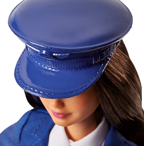 Barbie Quiero Ser piloto, muñeca con accesorios (Mattel FJB10 )